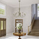 Estate 12 Light 36 inch Antique Brass 2-Tier Chandelier Ceiling Light