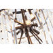 Canada 34 Light 36 inch Black Chandelier Ceiling Light