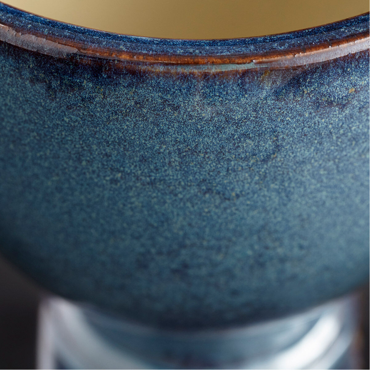 Big Sky Blue Glaze Planter, Large