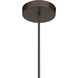 Vestra LED 37.5 inch Dark Bronze Pendant Ceiling Light