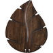 Blades Wood Walnut 22.12 inch Each Fan Blades