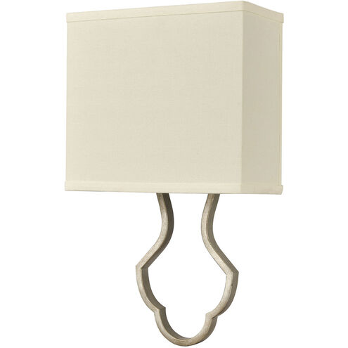 Drummond 1 Light 10 inch Dusted Silver Sconce Wall Light