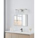 Bedminster 3 Light 24 inch Brushed Nickel Vanity Light Wall Light