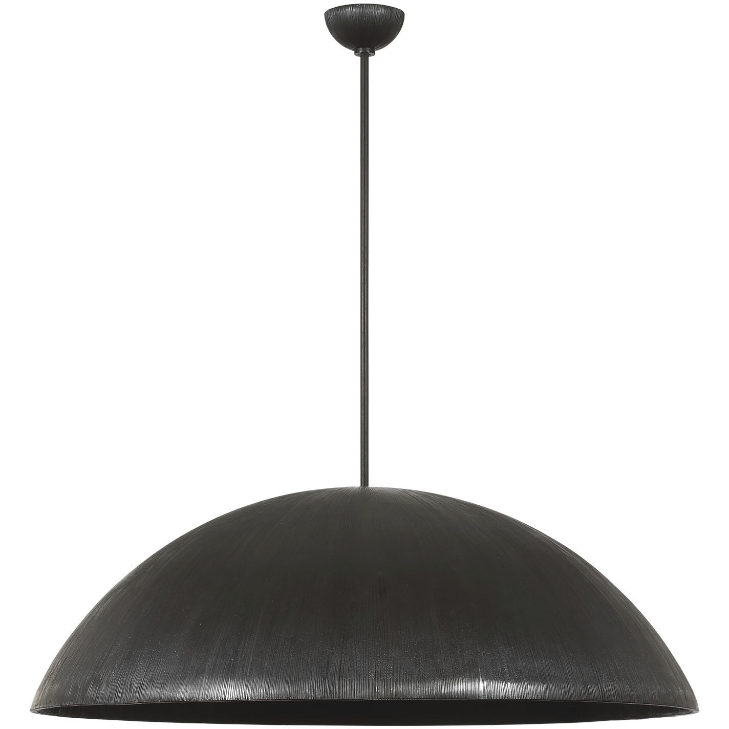 Kelly Wearstler Utopia LED 48 inch Aged Iron Sculpted Pendant Ceiling Light
