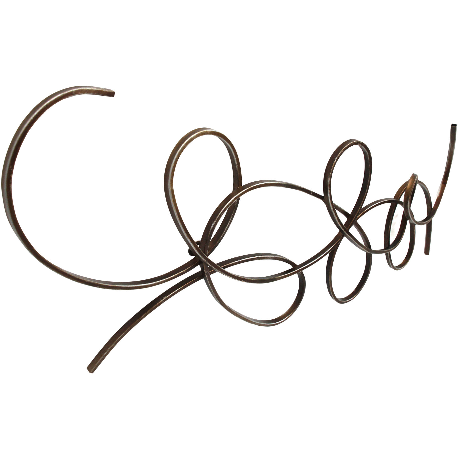 Scroll One Antique Silver Wall Décor