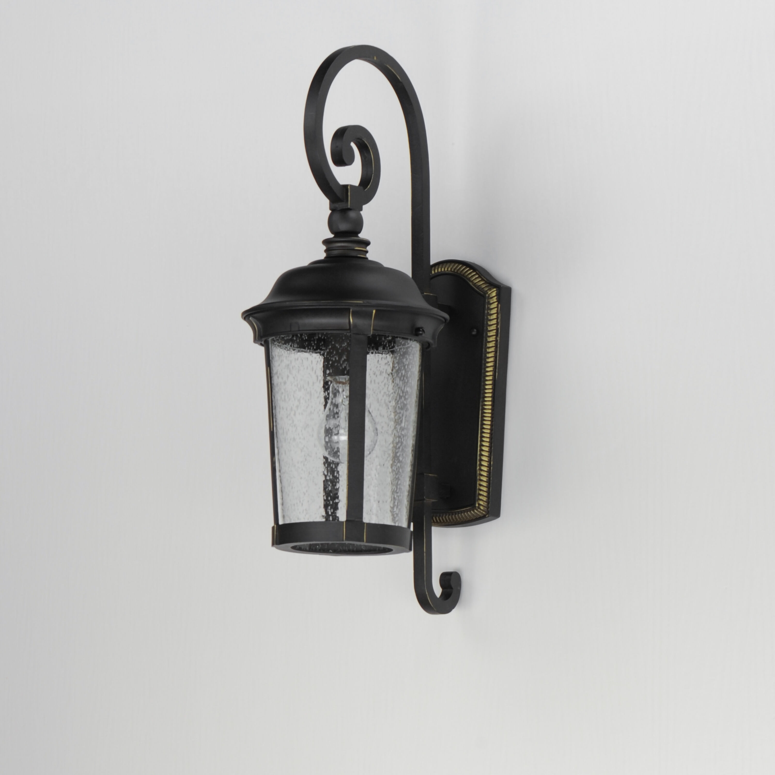 Dover DC 1 Light 20 inch Bronze Outdoor Wall Mount
