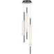 Barbara Barry Windchime LED 11.25 inch Bronze Chandelier Ceiling Light