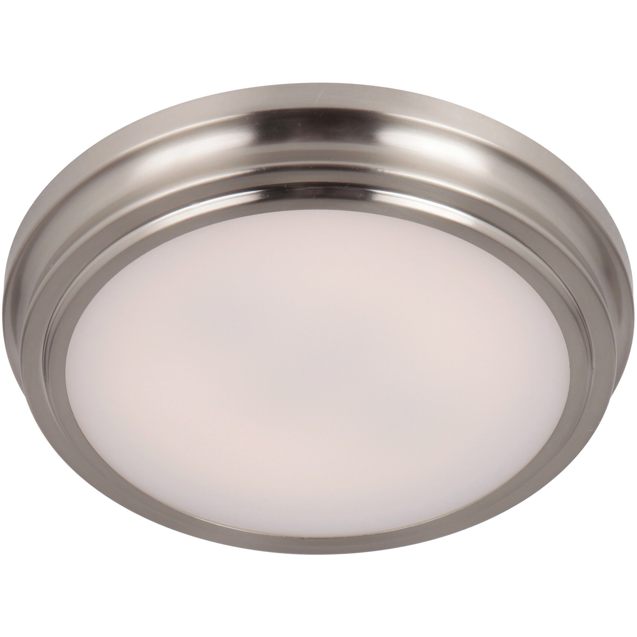 Neighborhood X66 Series LED 9 inch Brushed Polished Nickel Flushmount Ceiling Light