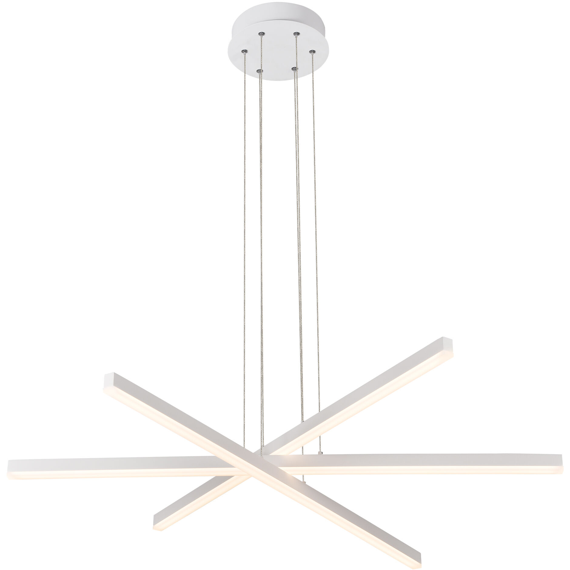 Sirius 39.25 inch White Pendant Ceiling Light