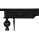 Kingsley 84 X 40 inch Hand Rubbed Black Partner Desk