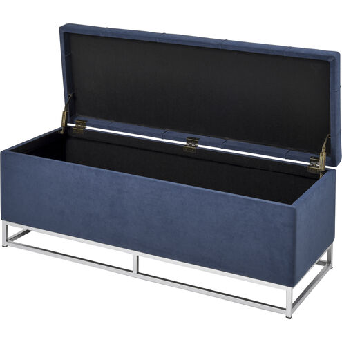 Arabell Blue with Silver Bench