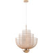 Canada LED 24 inch Gold LED Chandelier Ceiling Light
