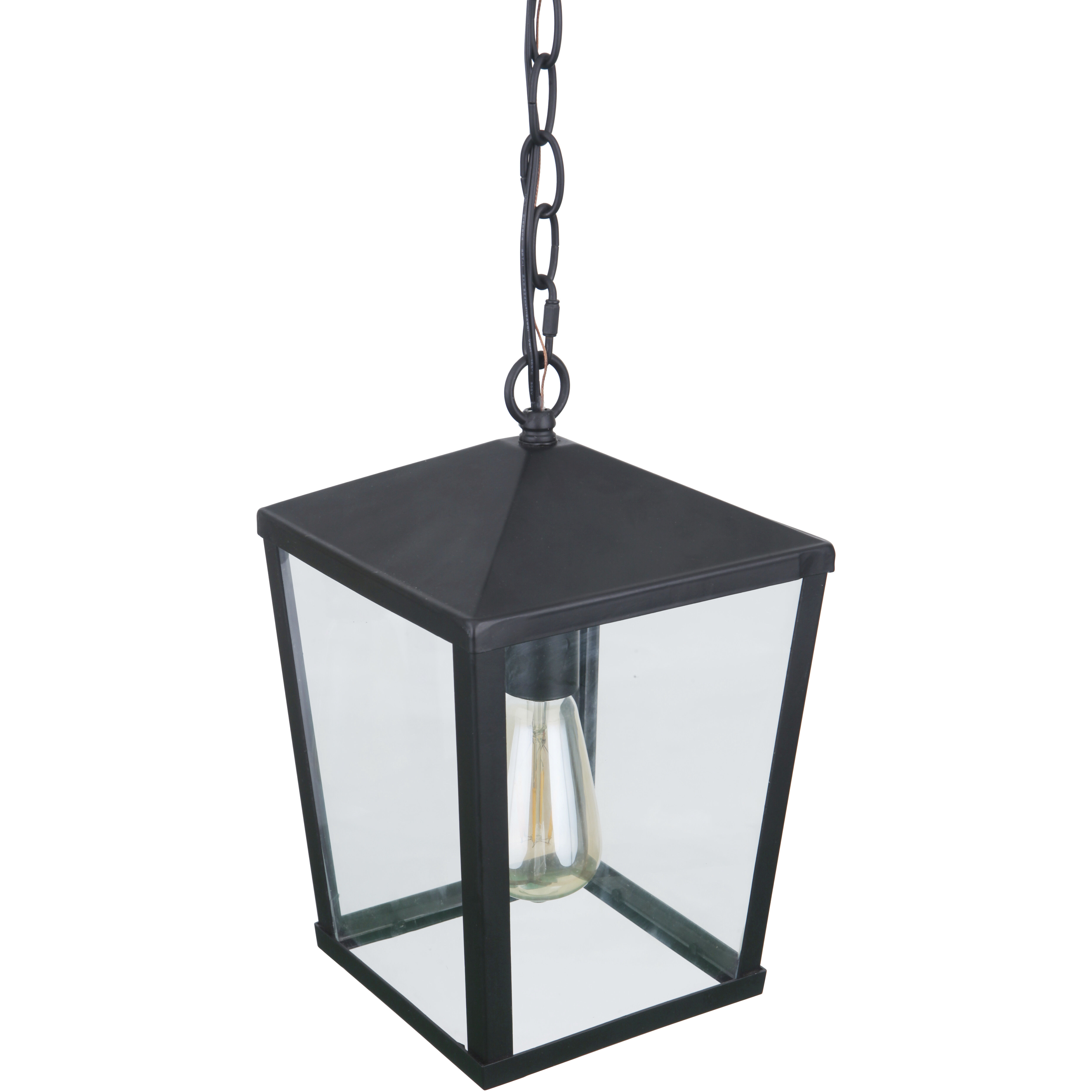 Olsen 1 Light 8 inch Midnight Outdoor Pendant