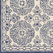 Granada 72 X 72 inch Navy Rug in 6 Ft Round, Round