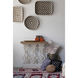 Organic Black/White Wash Tray, Set of 2