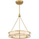 Velaris LED 24 inch Legacy Brass Pendant Ceiling Light