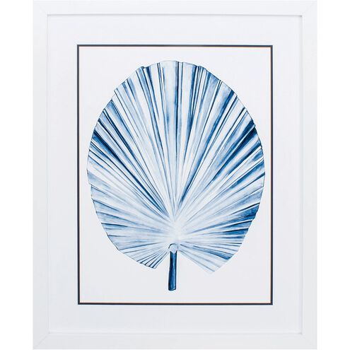 Waterside Collection Blue Framed Art