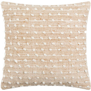 Imani 20 X 20 inch Pearl/Desert Tan/Off-White/Warm Grey/Khaki Accent Pillow