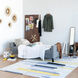 Small Biscuit Tufted Gray Sofa