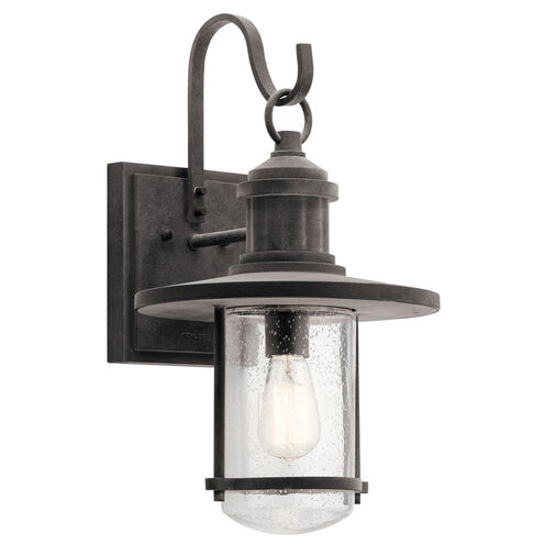 Riverwood 1 Light 20 inch Weathered Zinc Outdoor Wall, X-Large