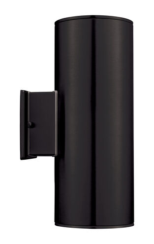 Ascoli (1) 2 Light 13 inch Matte Black Outdoor Wall Light