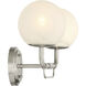 Whitehall 2 Light 18 inch Brushed Nickel Vanity Light Wall Light