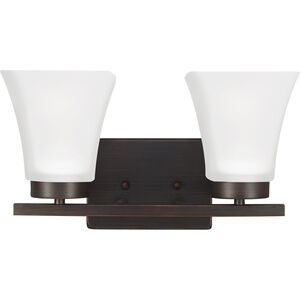 Bayfield 2 Light 13.25 inch Bronze Wall Bath Fixture Wall Light