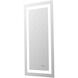 Riven 40 X 20 inch White LED Mirror