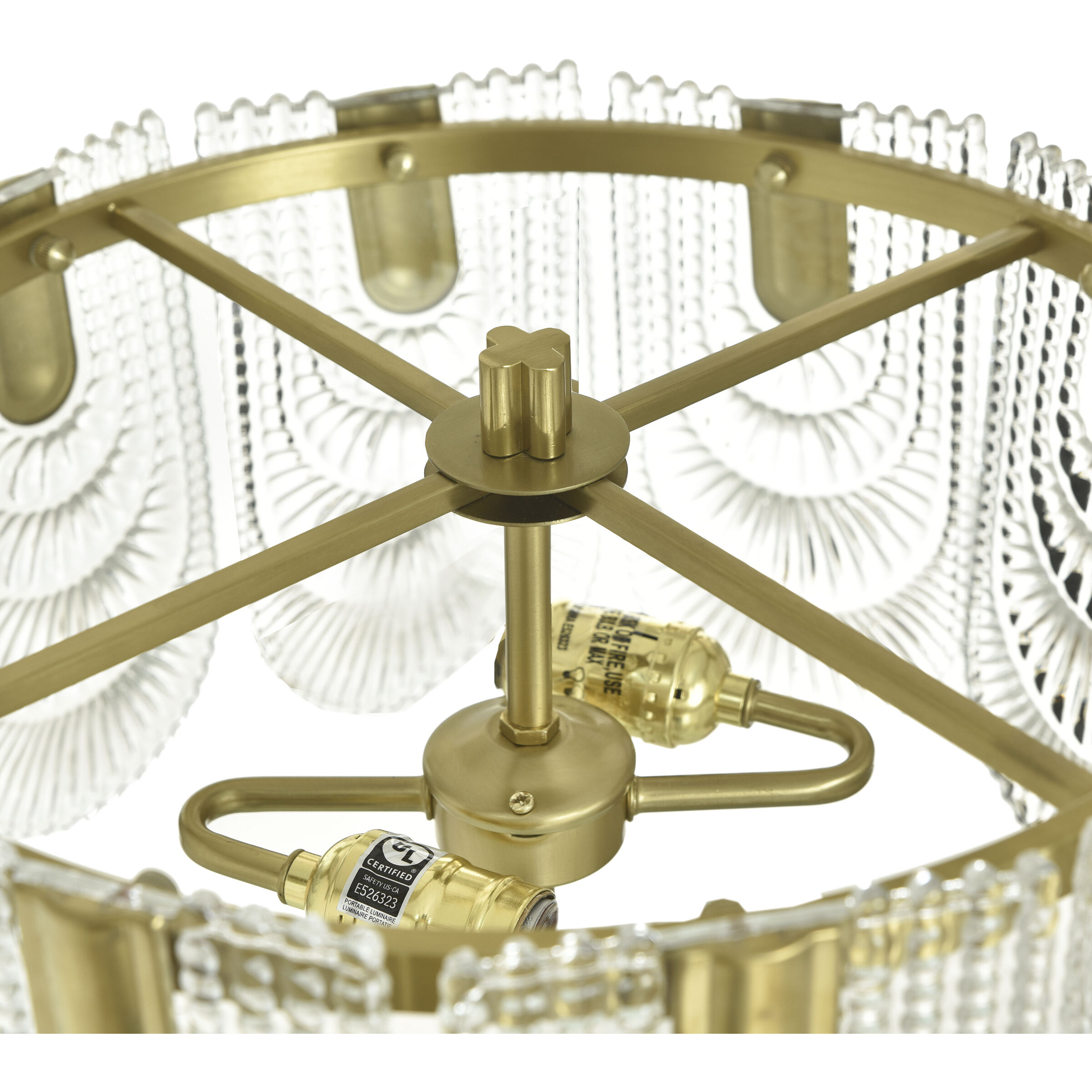 Verena 28 inch 60 watt Polished Brass Table Lamp Portable Light