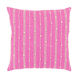 Accretion 18 X 18 inch Bright Pink and Cream Pillow Kit