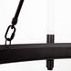 Decamp 47.24 inch Black Chandelier Ceiling Light