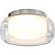 Aquina 2 Light 14.17 inch Polished Chrome Bathroom Ceiling Light