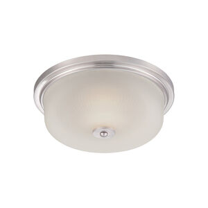 Orono LED 13 inch Satin Platinum Flushmount Ceiling Light