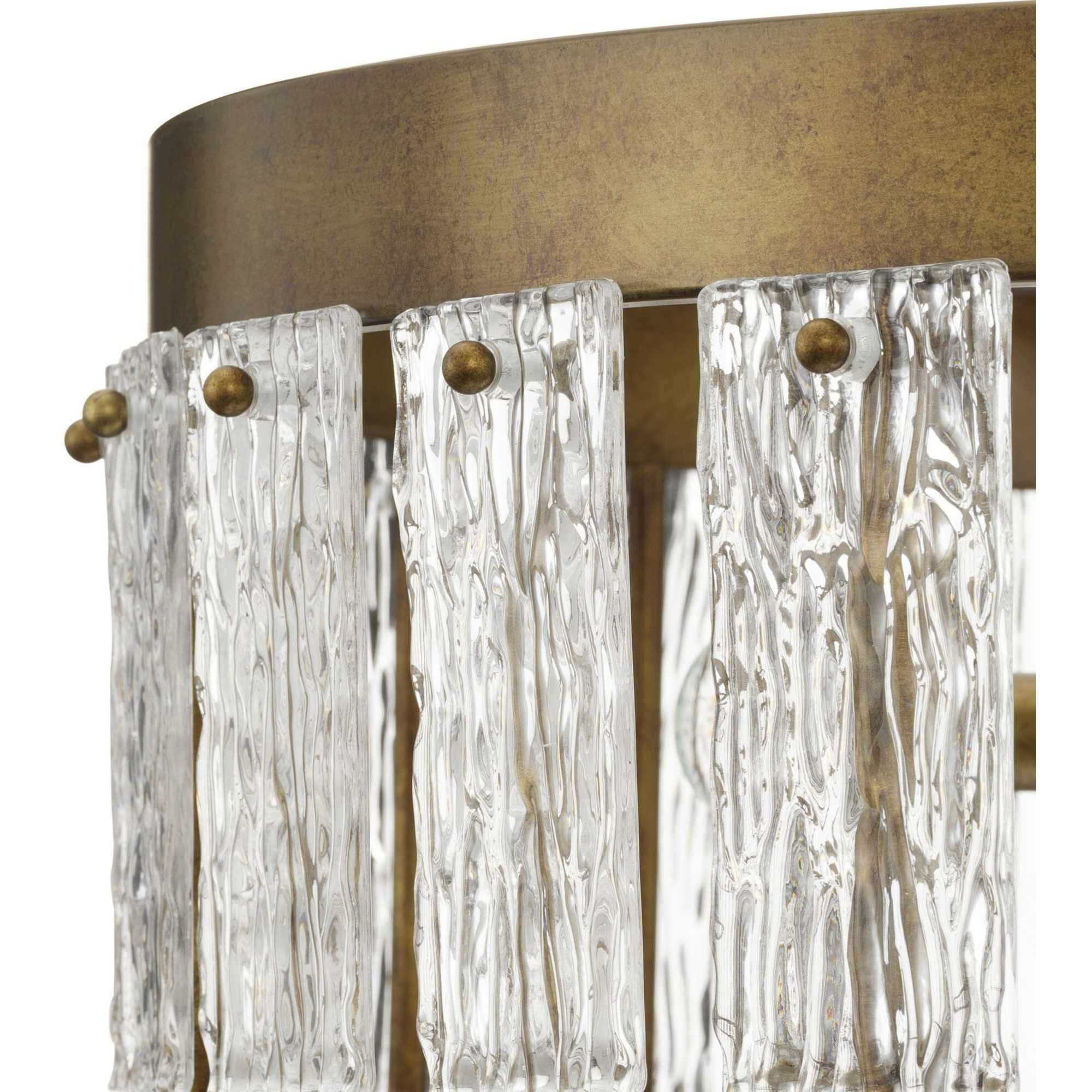 Chevall 6 Light 24.87 inch Gold Ombre Chandelier Ceiling Light, Design Series