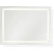 Mera 48 X 36 inch Might Bright White LED Wall Mirror