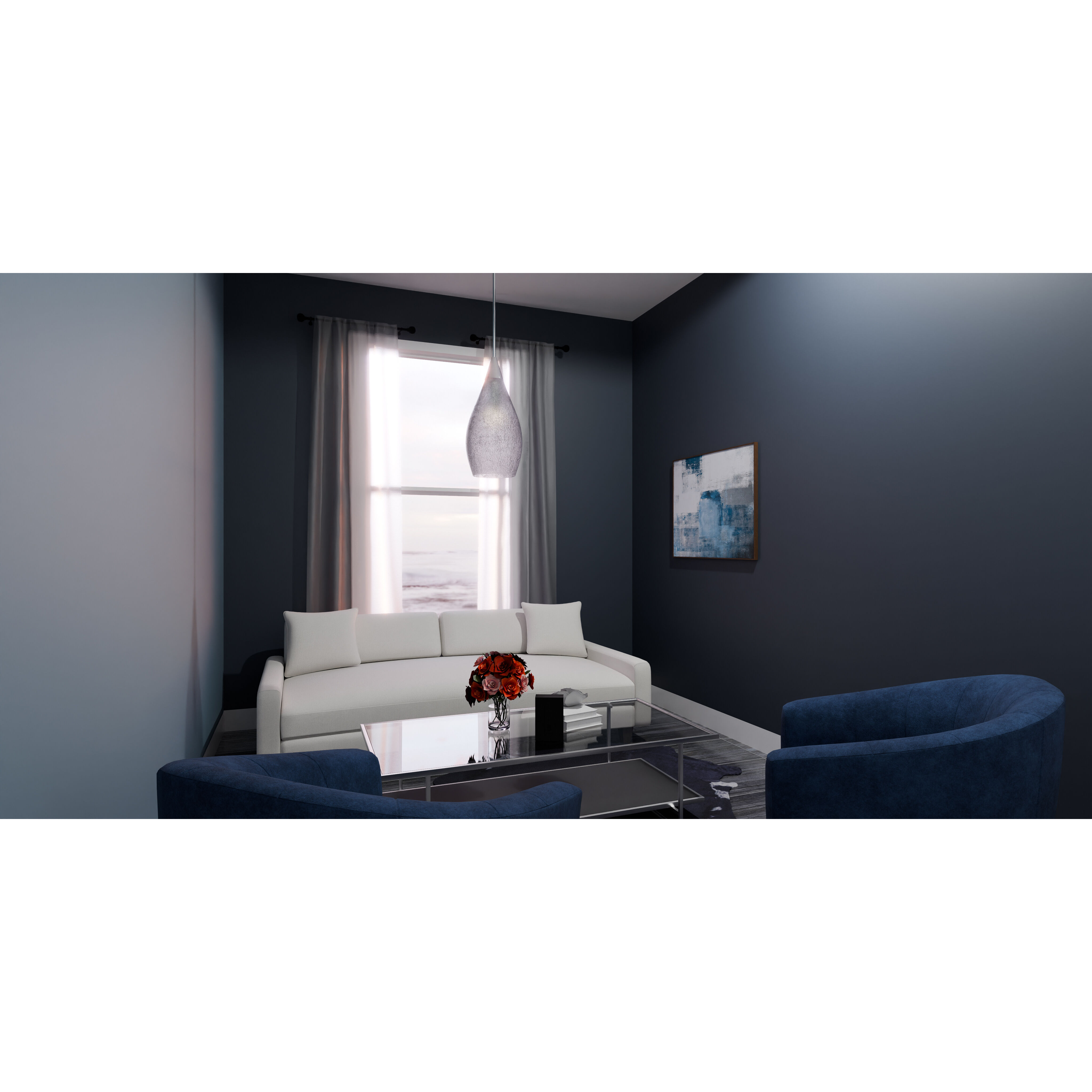 Spruce 1 Light 10 inch Polished Chrome Pendant Ceiling Light