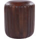 Langdon 18 inch Black Ottoman