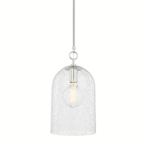 Belleville 1 Light 10 inch Polished Nickel Pendant Ceiling Light