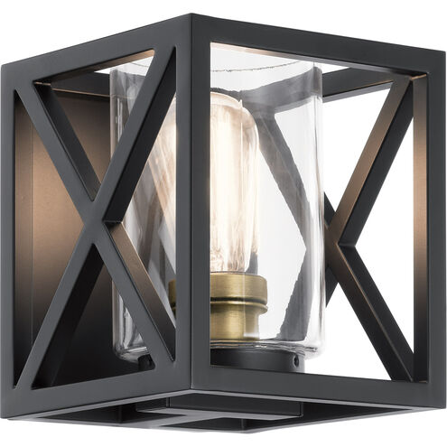 Moorgate 1 Light 7 inch Black Wall Bracket Wall Light