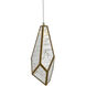 Glace 7 Light 15 inch Silver Multi-Drop Pendant Ceiling Light