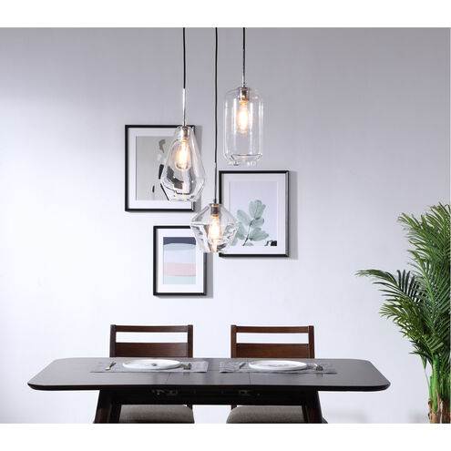 Rochester 3 Light 17 inch Chrome Pendant Ceiling Light