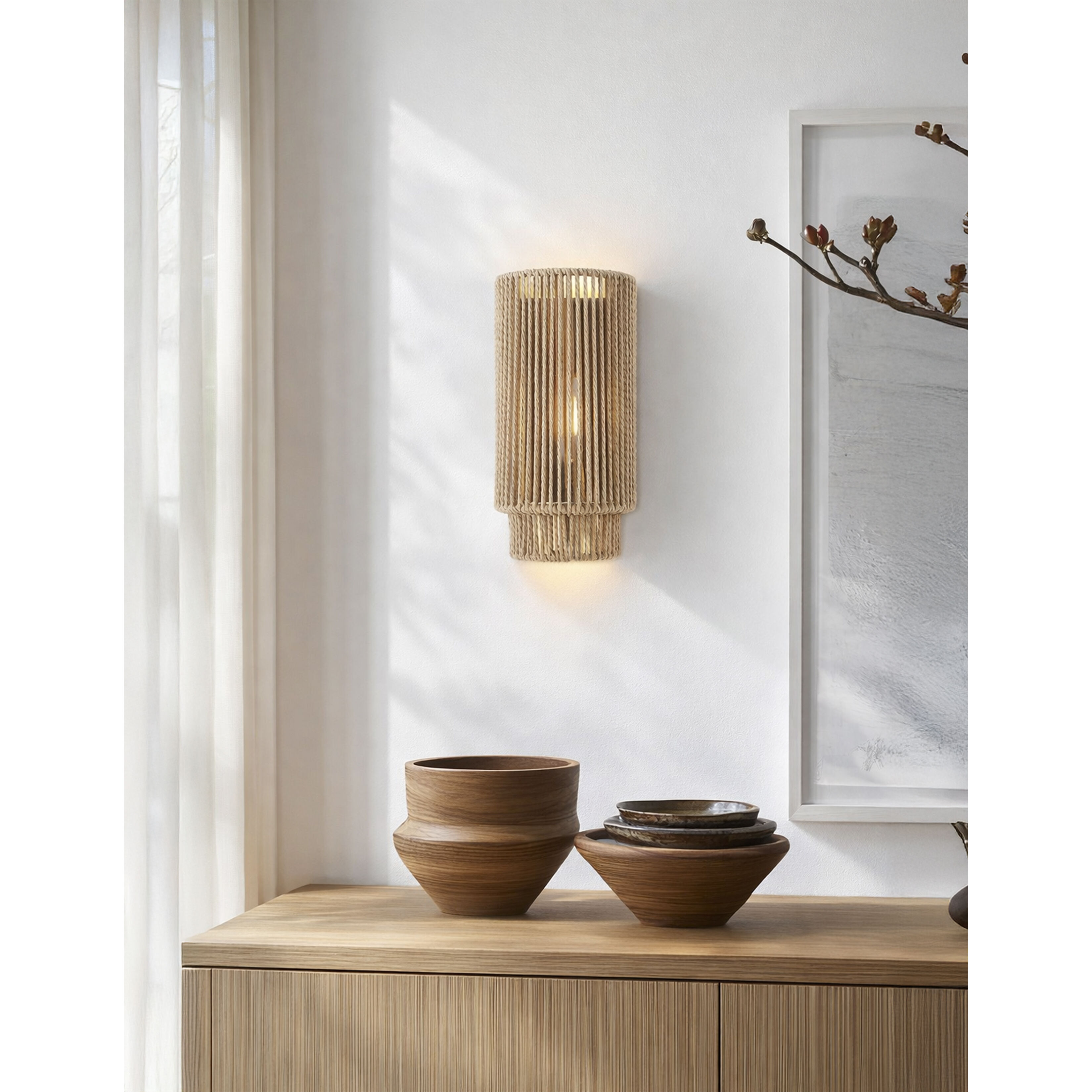 Eco Collection - Milos Family 1 Light 6.5 inch Matte Black ADA Wall Sconce Wall Light, EVOLV