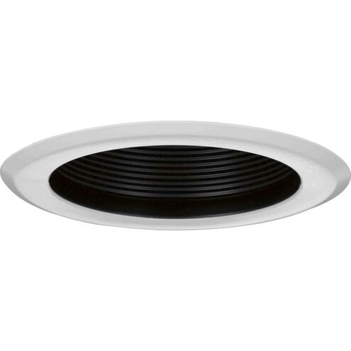 Recessed Lighting Black Recessed Baffle Trim, for 5in Housing P851-ICAT