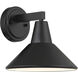 Bay Crest 1 Light Coal Outdoor Wall Mount, Great Outdoors