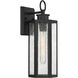 Hawthorne 1 Light 16 inch Black Outdoor Wall Lantern, Lighting One