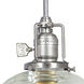 Union Square 1 Light 5 inch Pewter Pendant Ceiling Light in Satin Nickel