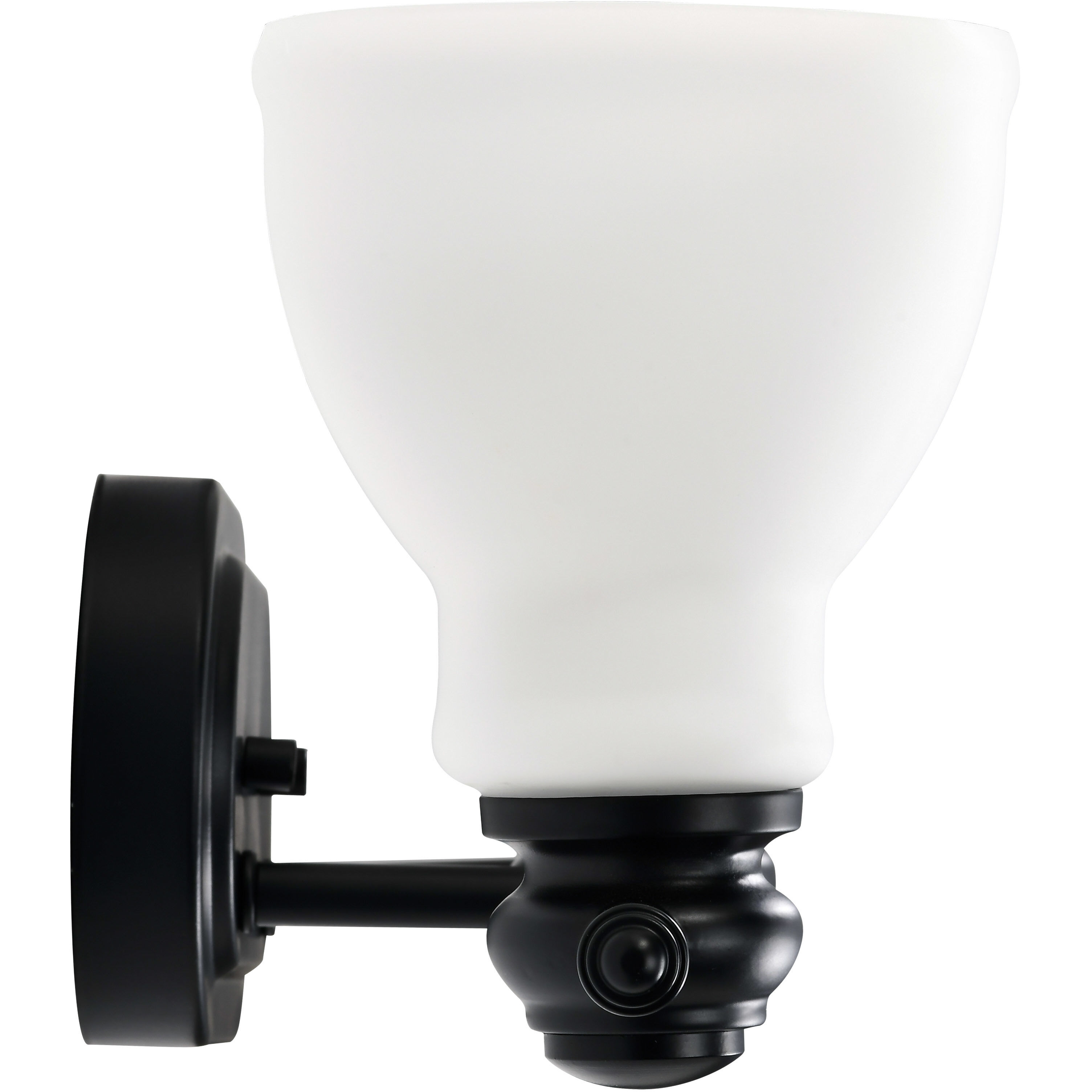 Russel 3 Light 24 inch Matte Black Vanity Light Wall Light