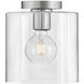 Pippa LED 8.5 inch Polished Nickel Foyer Light Ceiling Light, Flush Mount