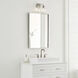 Sean Lavin Clara 2 Light 14.75 inch Satin Nickel Vanity Light Wall Light