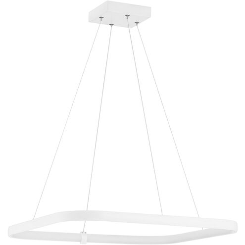 Ravello LED 24 inch Matte White Pendant Ceiling Light